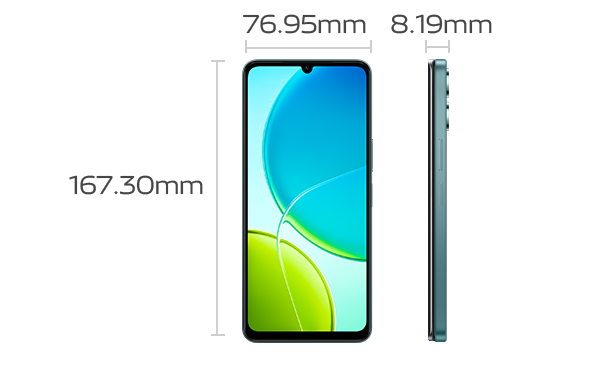 Product size picture