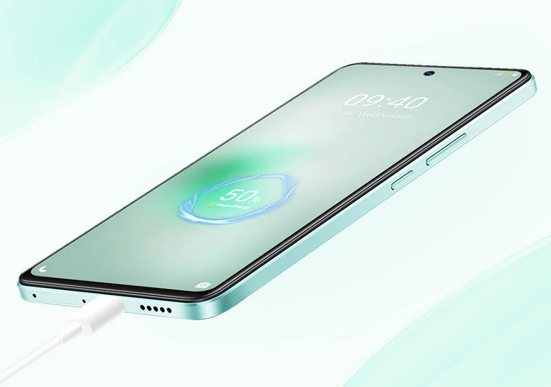 vivo v27e 66w flashcharge and 120hz display