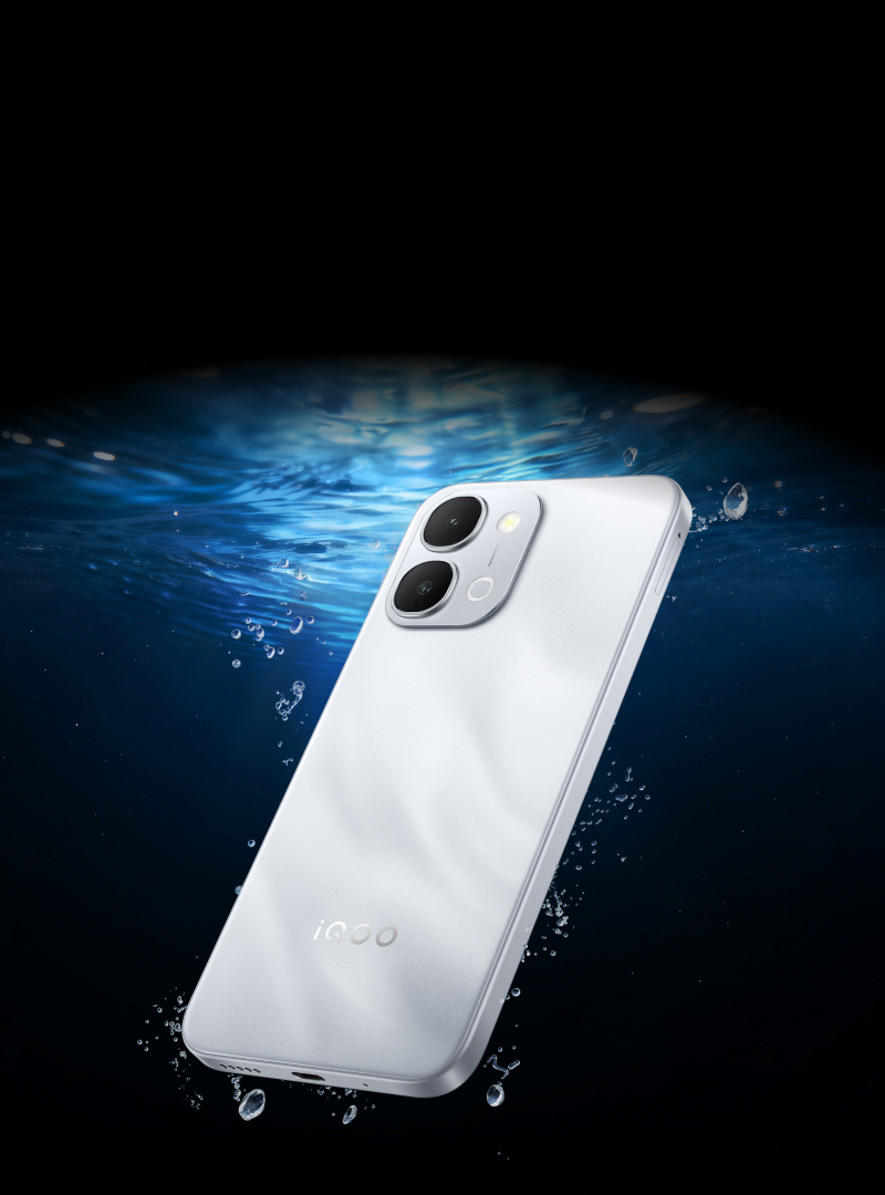 vivo iqooz11x featuring IP69 & IP69 & IP69+ waterproof and dustproof protection and SGS 5-Star rating