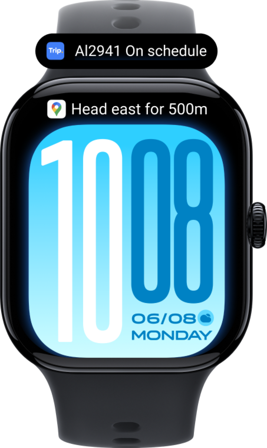 vivo Watch GT 2 with BlueOS 3.0 featuring Shortcut Cards function